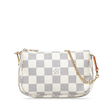 LOUIS VUITTON Damier Azur Mini Pochette Accessoire Baguette