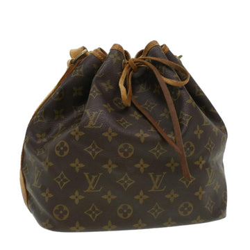 LOUIS VUITTON Monogram Petit Noe Shoulder Bag M42226 LV Auth 33058