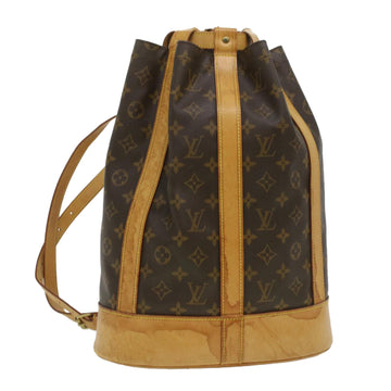 LOUIS VUITTON Monogram Randonnee PM Shoulder Bag M42243 LV Auth 33247