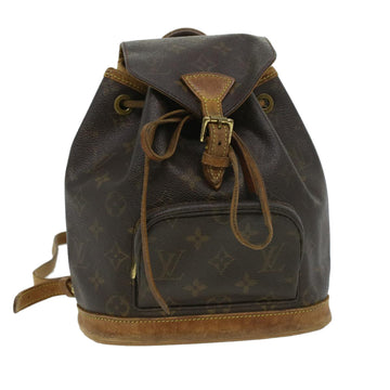 LOUIS VUITTON Epi Mabillon Backpack M52233 Kenya Brown Leather Women's