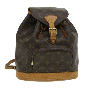 LOUIS VUITTON Monogram Montsouris MM Backpack M51136 LV Auth 33414