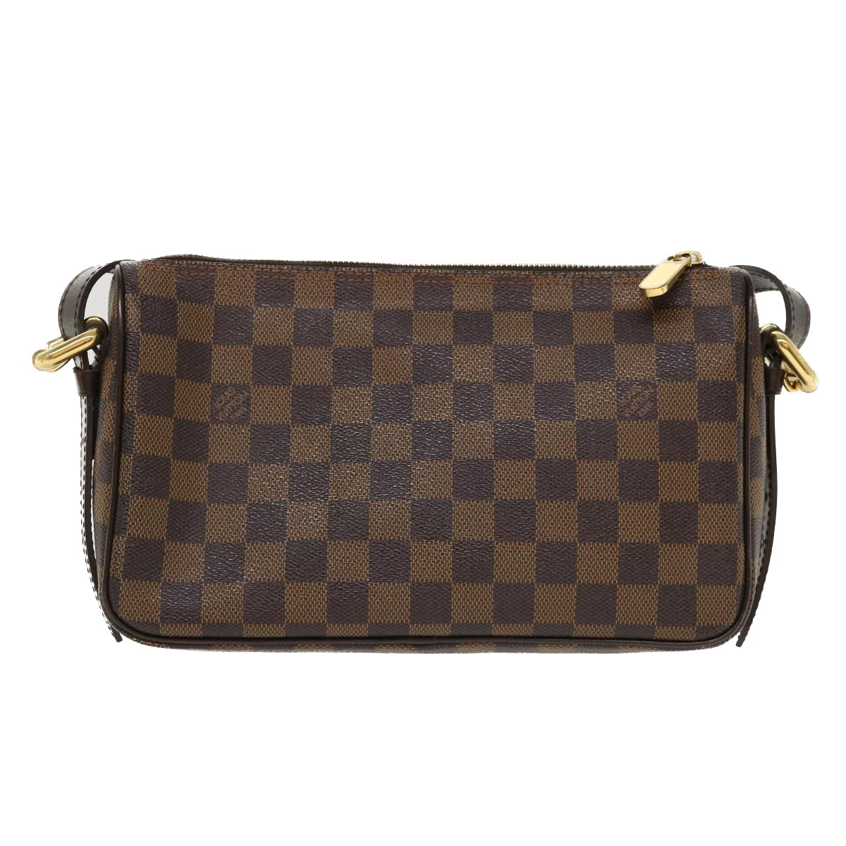 LOUIS VUITTON Damier Ebene Ravello GM Shoulder Bag N60006 LV Auth