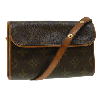 LOUIS VUITTON Monogram Pochette Florentine Waist Bag M51855 LV Auth 33590