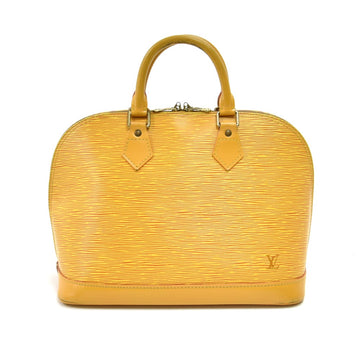 LOUIS VUITTON Vintage Alma Yellow Epi Leather Handbag