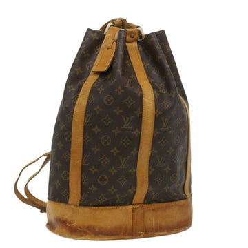 LOUIS VUITTON Monogram Randonnee GM Shoulder Bag M42244 LV Auth 33666