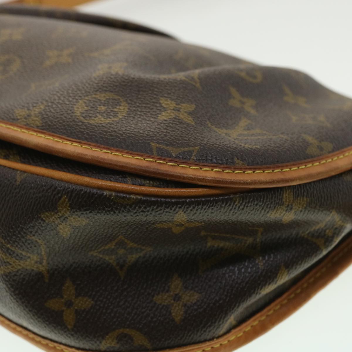 LOUIS VUITTON Monogram Menilmontant PM Shoulder Bag M40474 LV Auth 337