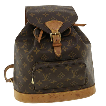 LOUIS VUITTON Monogram Montsouris MM Backpack M51136 LV Auth 34102