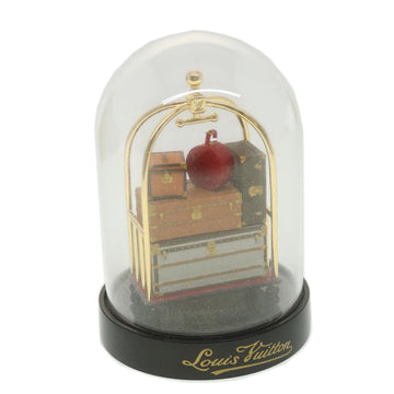 LOUIS VUITTON Snow Globe Hotel Trolley Clear M99407 LV Auth 34227