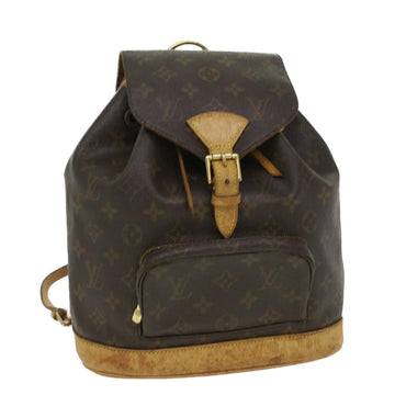 LOUIS VUITTON Monogram Montsouris MM Backpack M51136 LV Auth 34234