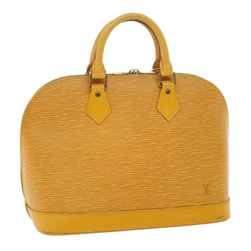 LOUIS VUITTON LOUIS VUITTON Soufflot Handbag M52229 Epi leather Tassil  Yellow Used Women LV M52229