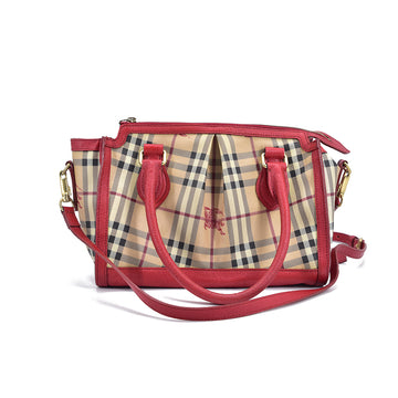 Burberry Haymarket Handbag