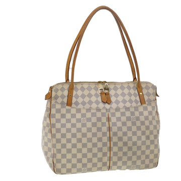 LOUIS VUITTON Damier Azur Figueri GM Tote Bag N41175 LV Auth 35691