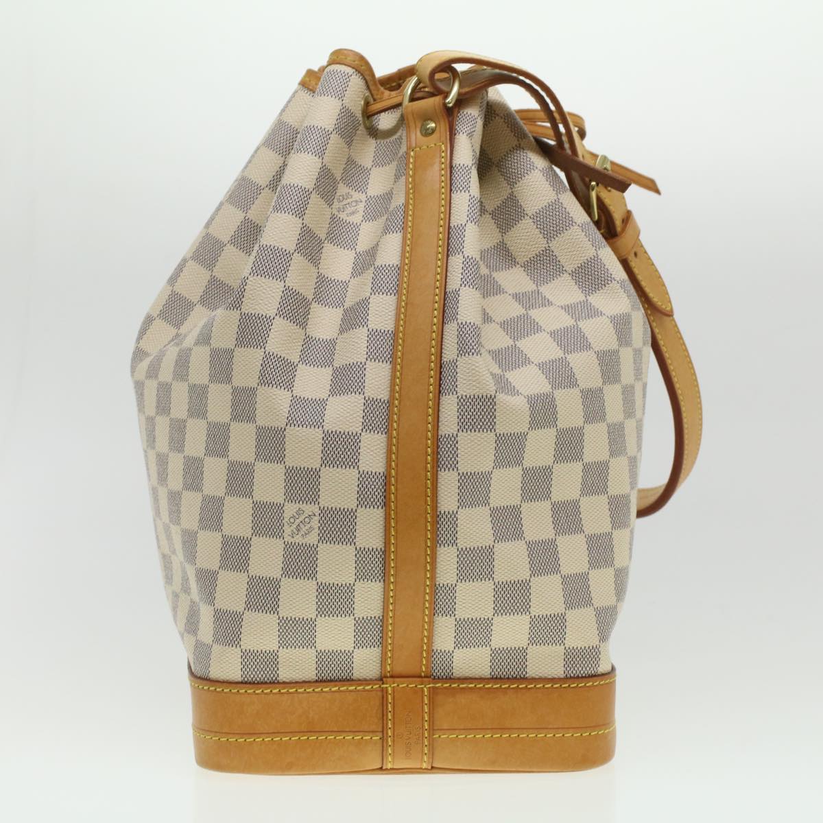 LOUIS VUITTON Damier Azur Noe Shoulder Bag N42222 LV Auth 20547A