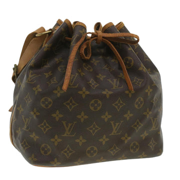 LOUIS VUITTON Monogram Petit Noe Shoulder Bag M42226 LV Auth 35800