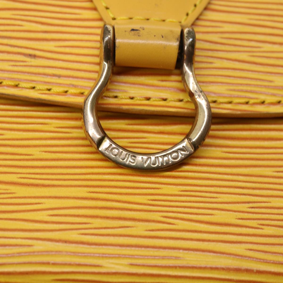 Louis Vuitton Epi Saint Cloud PM Shoulder Bag Yellow M52219 LV Auth 35863