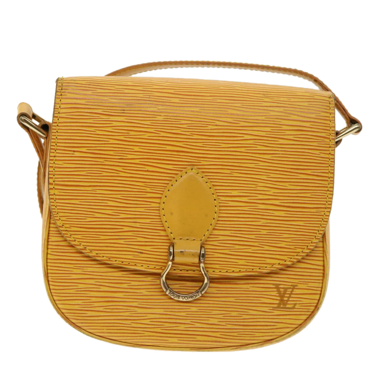 Louis Vuitton Yellow Epi Leather Saint Cloud PM Bag - Yoogi's Closet