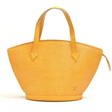 LOUIS VUITTON Vintage Saint Jacques PM Yellow Epi Leather Handbag