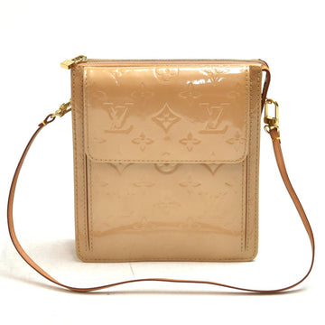 LOUIS VUITTON Mott Beige Vernis Leather Shoulder Bag