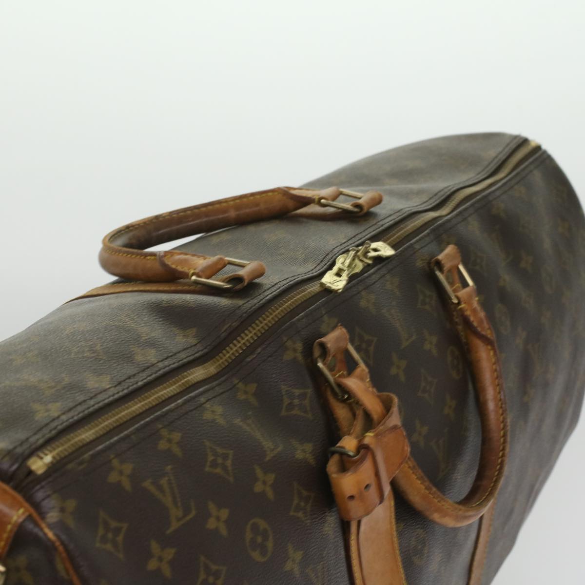 Louis Vuitton Monogram Keepall Bandouliere 60 Boston Bag M41412 LV
