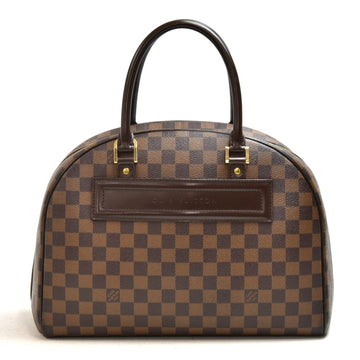 LOUIS VUITTON Nolita Ebene Damier Canvas Handbag