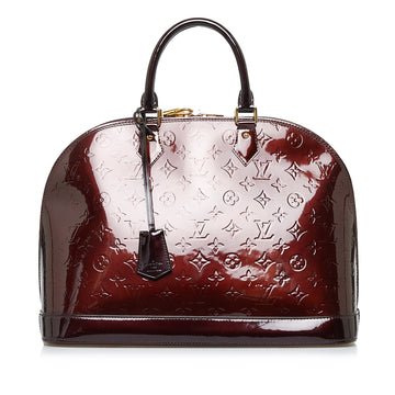 LOUIS VUITTON Vernis Alma GM Handbag