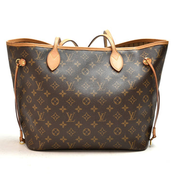 LOUIS VUITTON Neverfull MM Monogram Canvas Shoulder Tote Bag