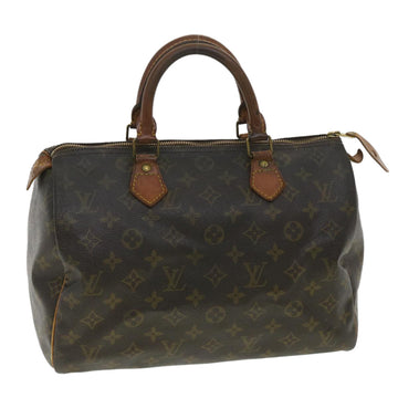 LOUIS VUITTON Monogram Speedy 30 Hand Bag M41526 LV Auth 36131