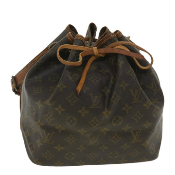 LOUIS VUITTON Monogram Petit Noe Shoulder Bag M42226 LV Auth 36140