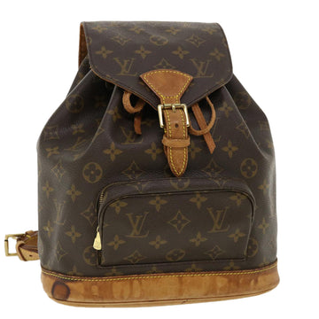 LOUIS VUITTON Monogram Montsouris MM Backpack M51136 LV Auth 36402