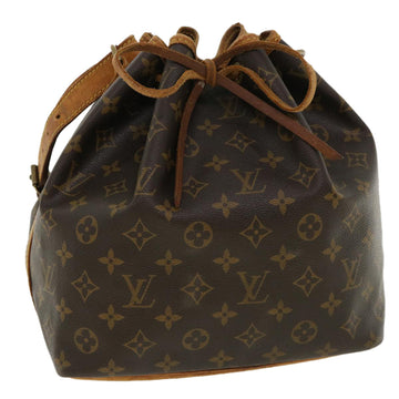 LOUIS VUITTON Monogram Petit Noe Shoulder Bag M42226 LV Auth 36469