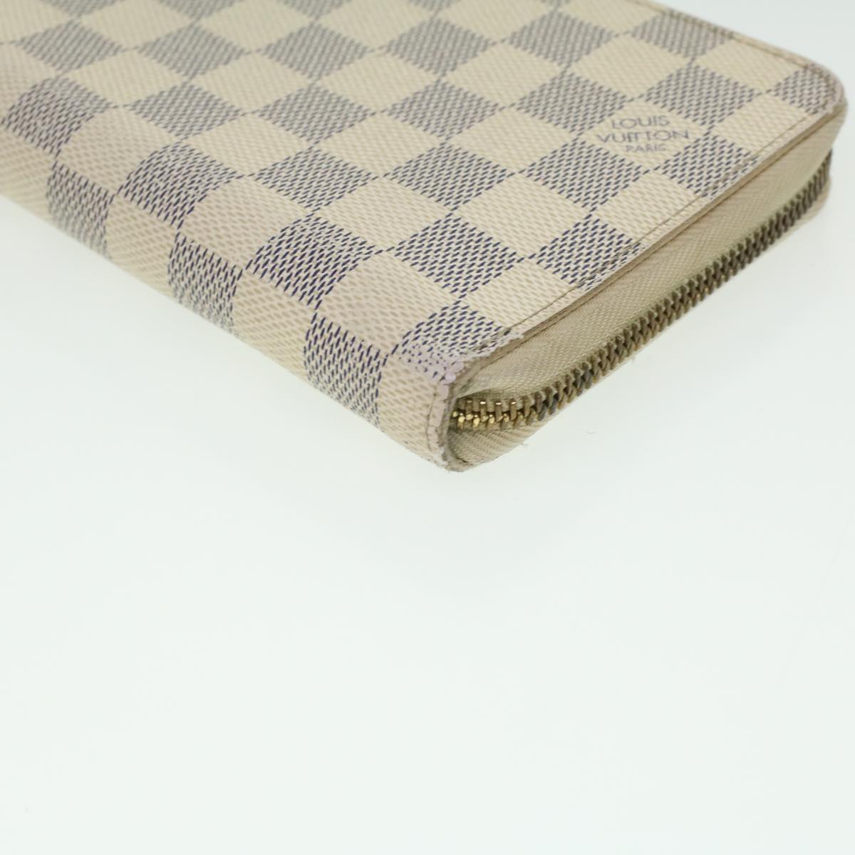 Lv damier discount azur wallet