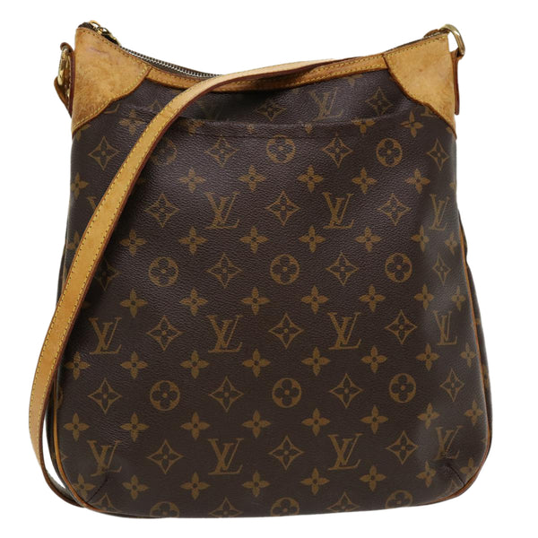 Auth Louis Vuitton Monogram Odeon MM Shoulder Bag M56389 Used F/S