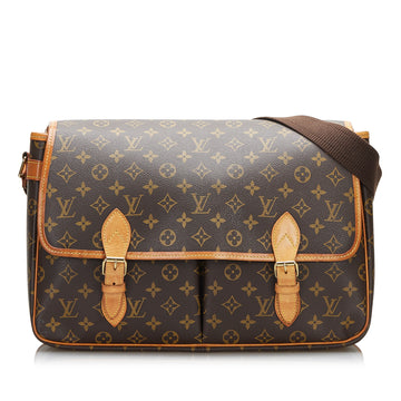 Louis Vuitton Monogram Sac Gibeciere GM Crossbody Bag