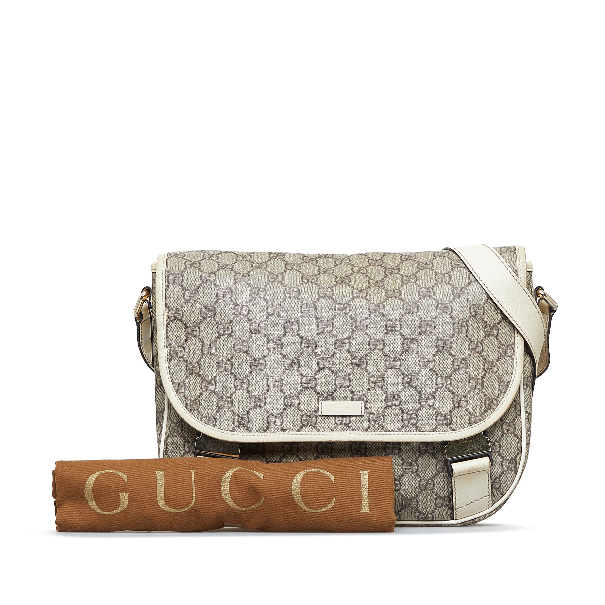 Gucci GG Supreme crossbody bag - ShopStyle