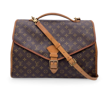 LOUIS VUITTON Vintage Monogram Canvas Bel Air Gm Handbag Satchel