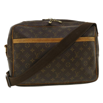 LOUIS VUITTON Monogram Reporter GM Shoulder Bag M45252 LV Auth 37086