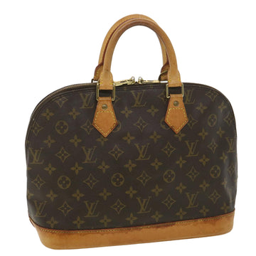 LOUIS VUITTON Monogram Alma Hand Bag M51130 LV Auth 37124