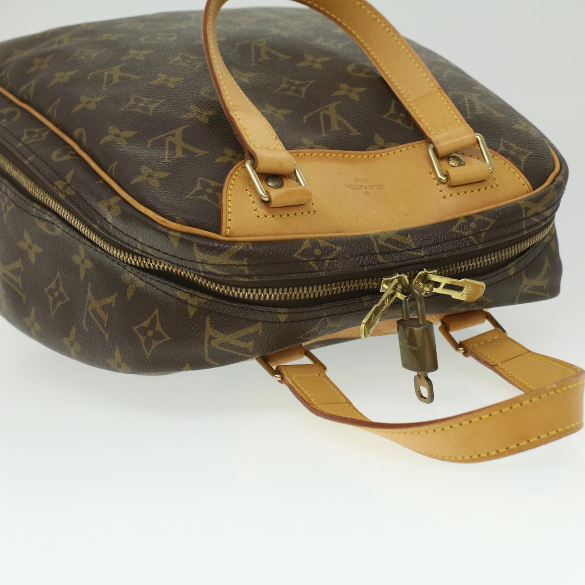 Auth Louis Vuitton Monogram Sac Excursion M41450 Hand bag