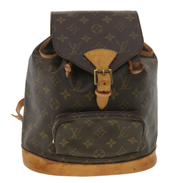 LOUIS VUITTON Monogram Montsouris MM Backpack M51136 LV Auth 37597