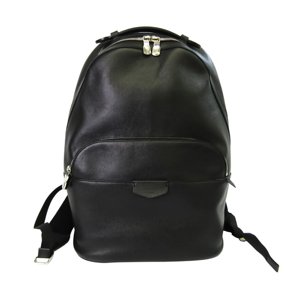 Louis Vuitton, Bags, Louis Vuitton Anton Backpack Taiga Leather Black