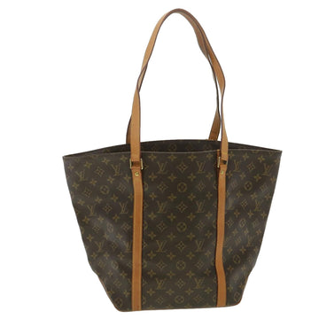 LOUIS VUITTON Monogram Sac Shopping Tote Bag M51108 LV Auth 37752