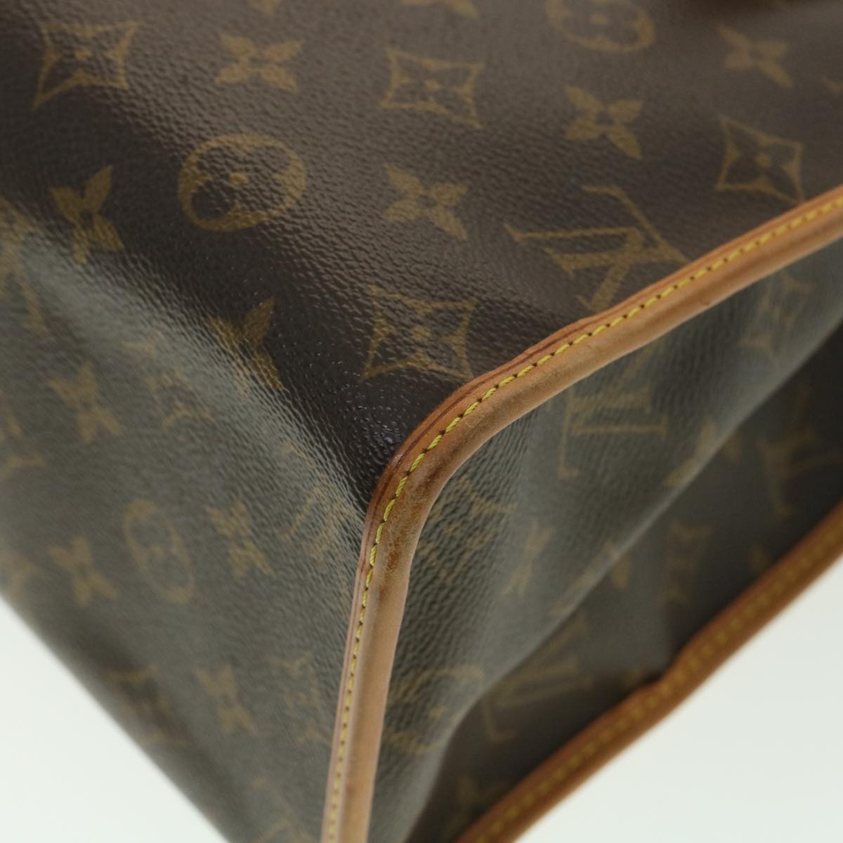 Auth LOUIS VUITTON Monogram Popincourt Haut M40007 LV Tote Bag Canvas c-w9