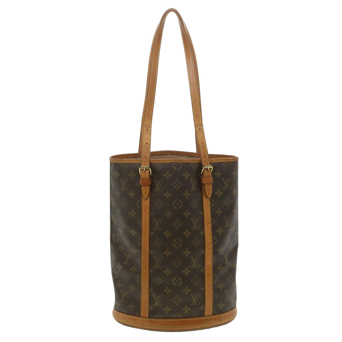 M46358-2 Louis Vuitton Monogram Canvas Side Trunk PM Handbag