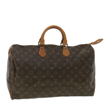 LOUIS VUITTON Monogram Speedy 40 Hand Bag M41522 LV Auth 37903