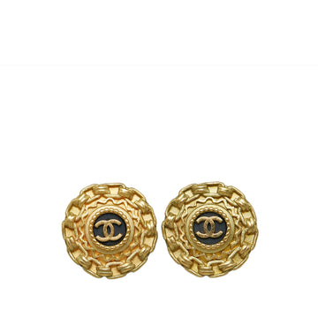 CHANEL CC Clip-on Earrings Costume Earrings