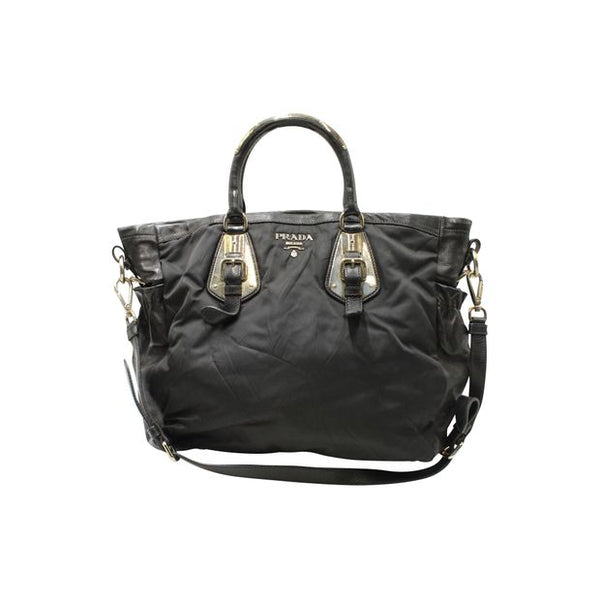 Prada black tessuto online nylon