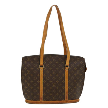 LOUIS VUITTON Monogram Sac Plat Hand Bag M51140 LV Auth rz259