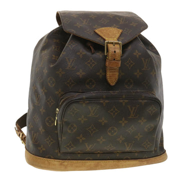 LOUIS VUITTON Monogram Montsouris GM Backpack M51135 LV Auth 38342