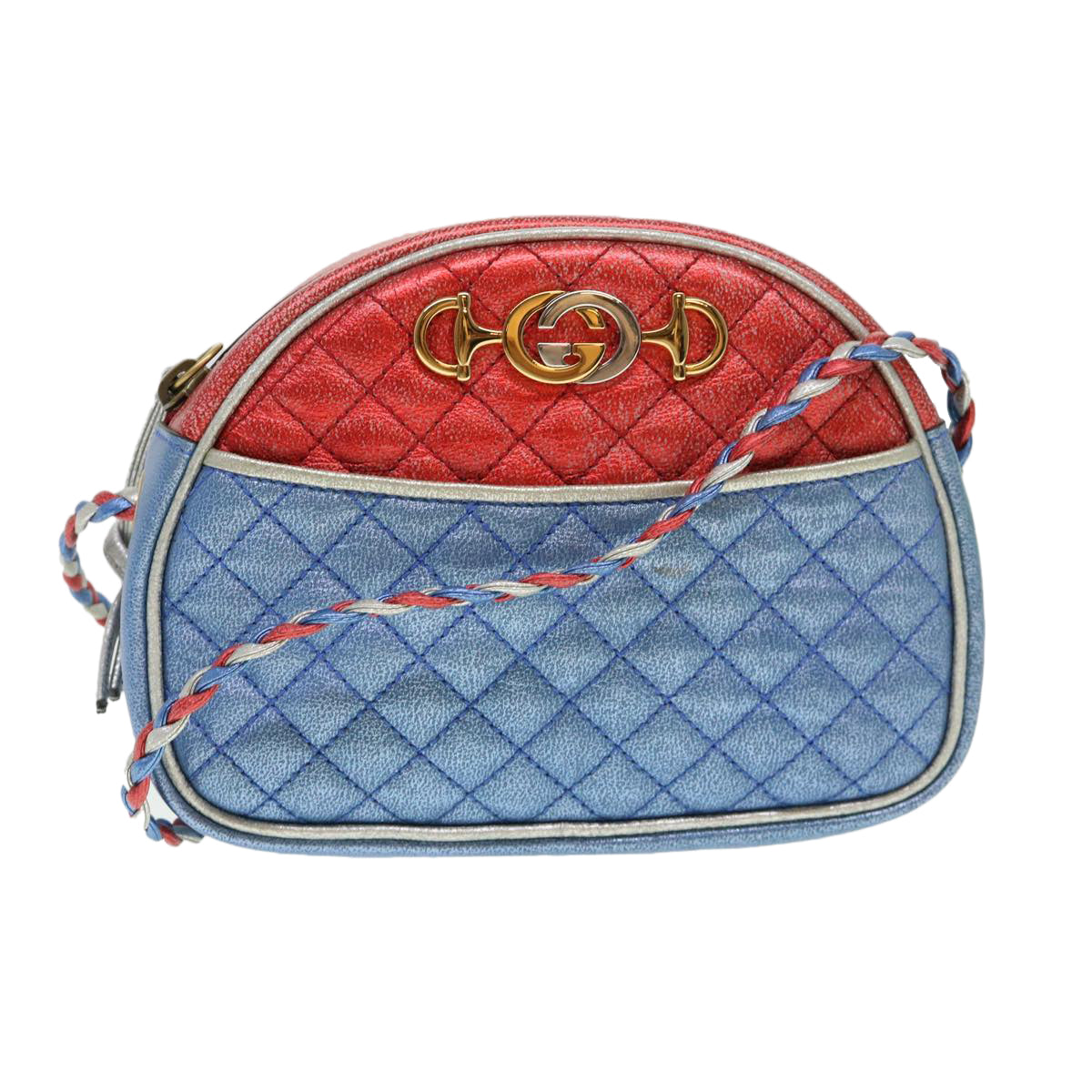 Red and 2025 blue gucci bag