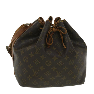 LOUIS VUITTON Monogram Petit Noe Shoulder Bag M42226 LV Auth 38442